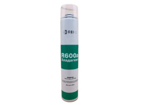  P600R Фреон R600a,(под переходник) МАССА ГАЗА 420гр., зам. AG000006, 481939558015, L089700
